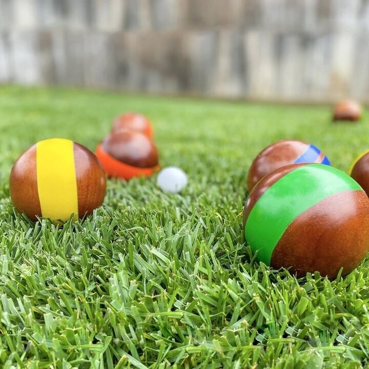 100 mm Hardwood Bocce Set