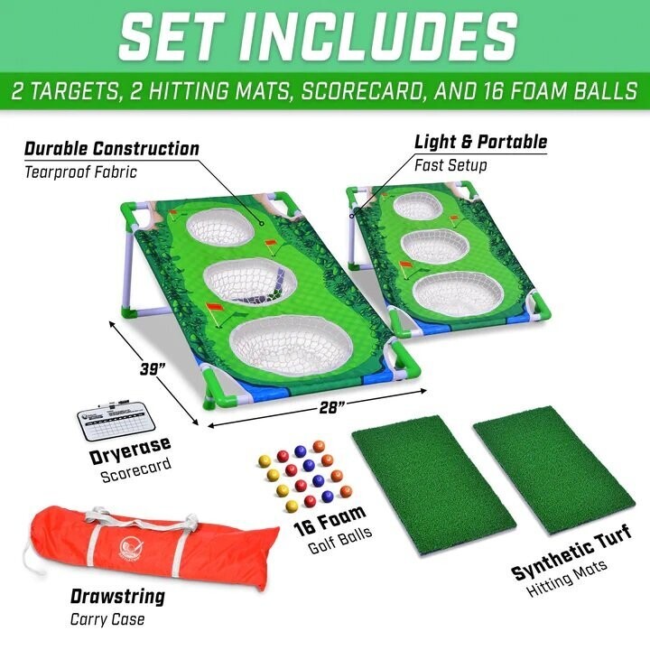 Battlechip MATCH Golf Cornhole