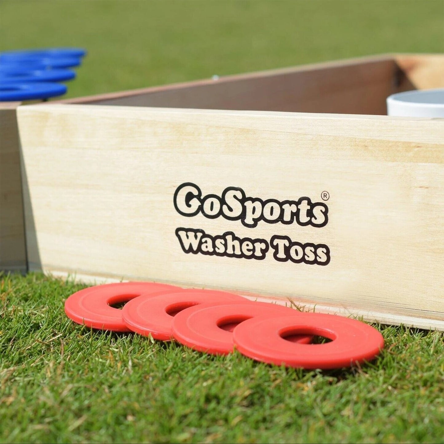 Birch Wood Washer Toss Game