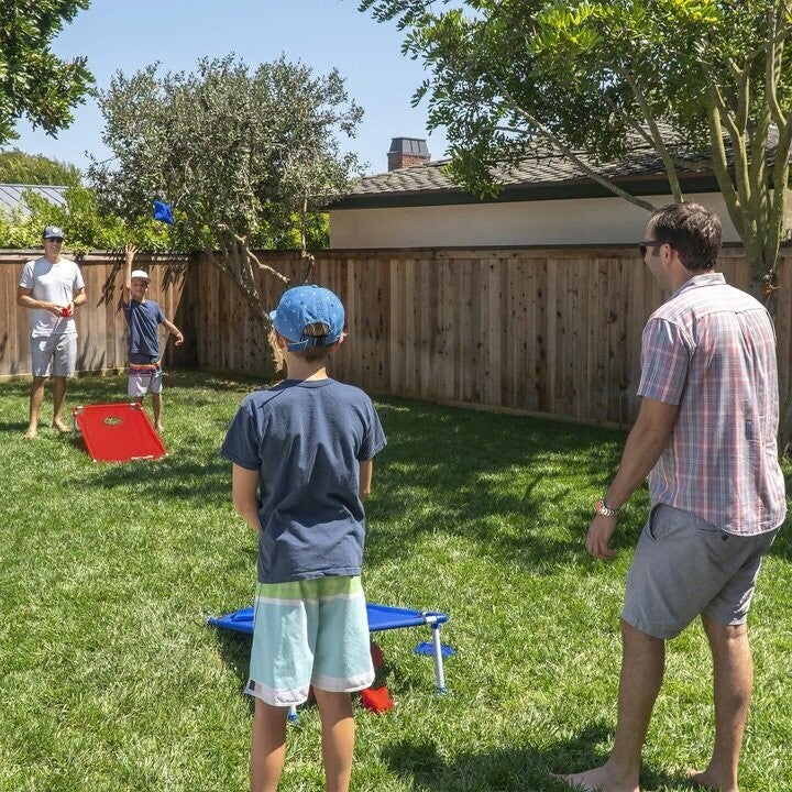 PVC Framed Cornhole Game Set