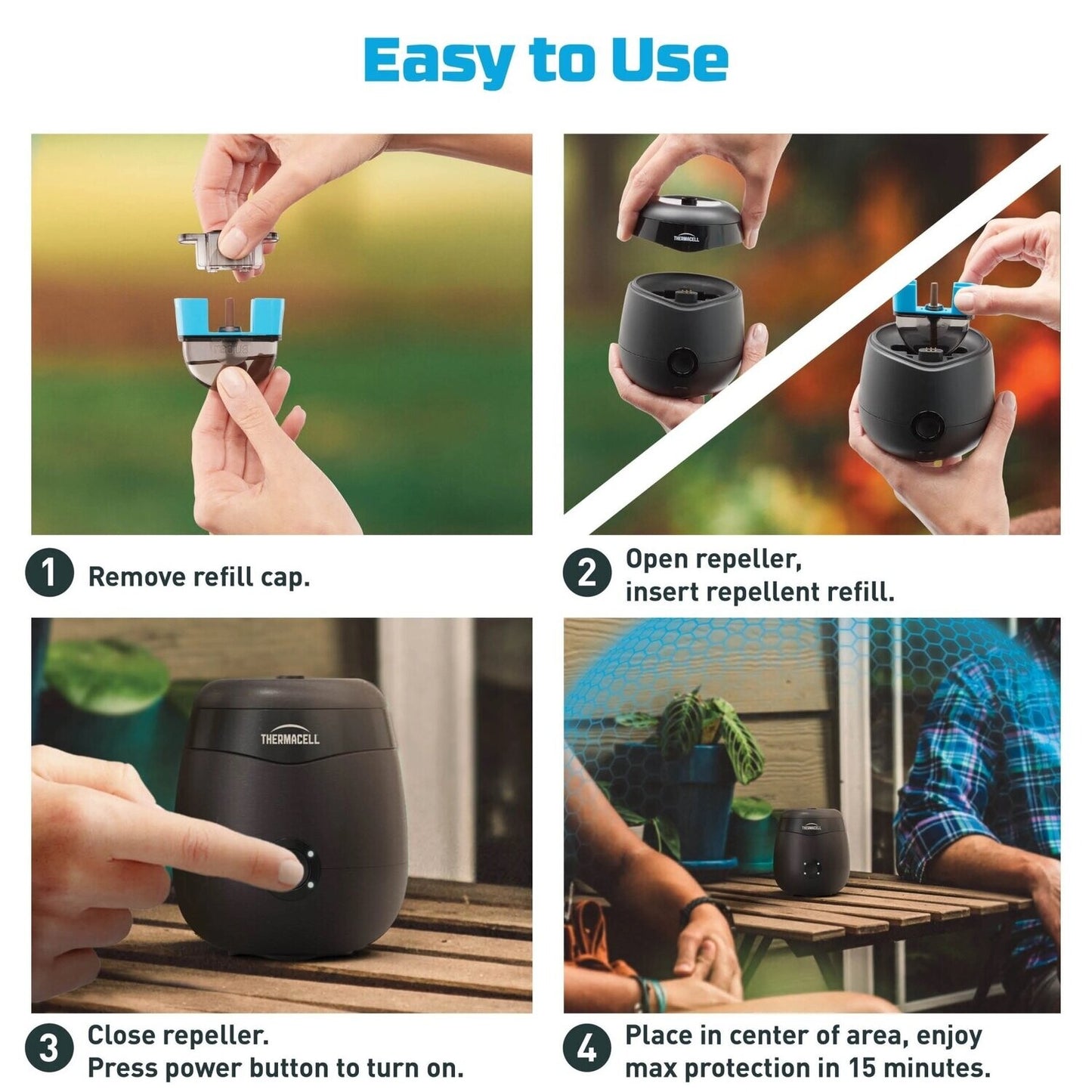 E55 Rechargeable Mosquito Repeller