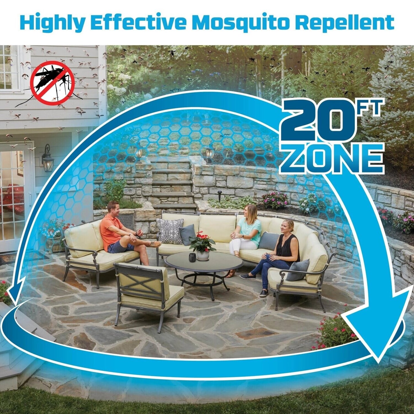 E55 Rechargeable Mosquito Repeller