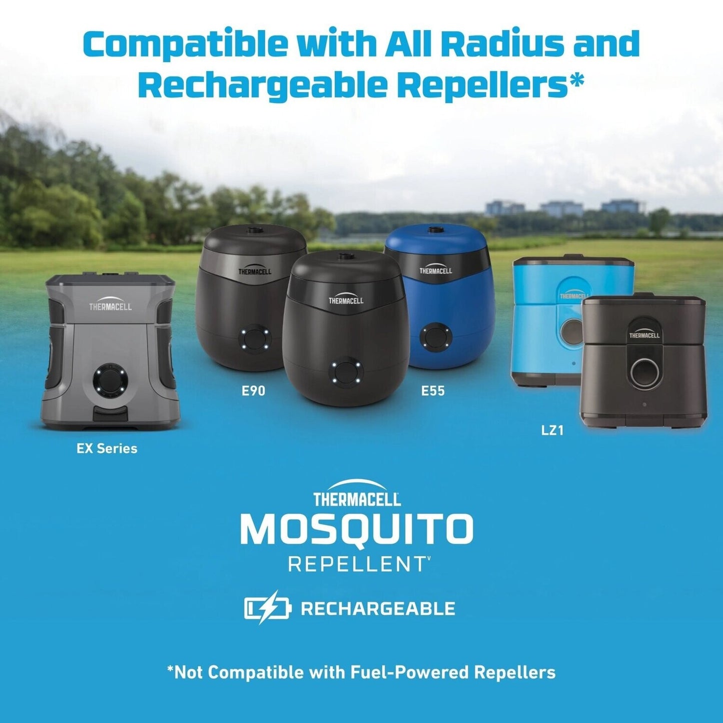 40H Rechargeable Mosquito Repeller Refill